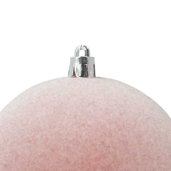 Palle Natalizie in Velluto D.12 cm - Vari Colori