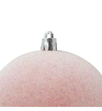 Palle Natalizie in Velluto D.12 cm - Vari Colori