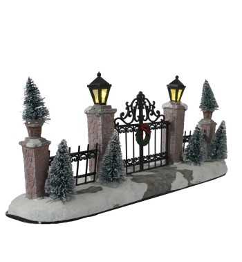 Cancello Luminoso per Villaggi in Miniatura con Luci Led – Collezione Stilè