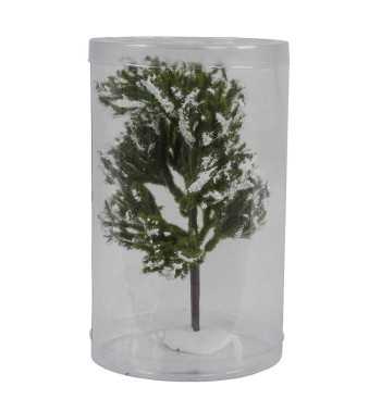 Alberello innevato per Villaggi in Miniatura, Misure 23-30 cm - Stilè Collection