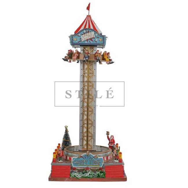 Giostra Natalizia "Up and Down" con Movimento, Luci e Musica - Stilè Collection