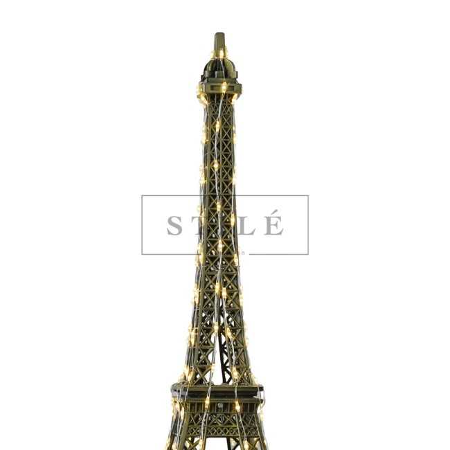 Torre Eiffel Giostra Natalizia con Movimento, Luci e Musica - Stilè Collection