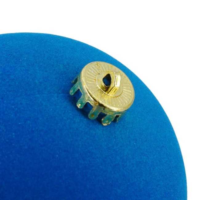 Palle di Natale in Plastica e Velluto D.15 cm Conf. da 3 Pezzi