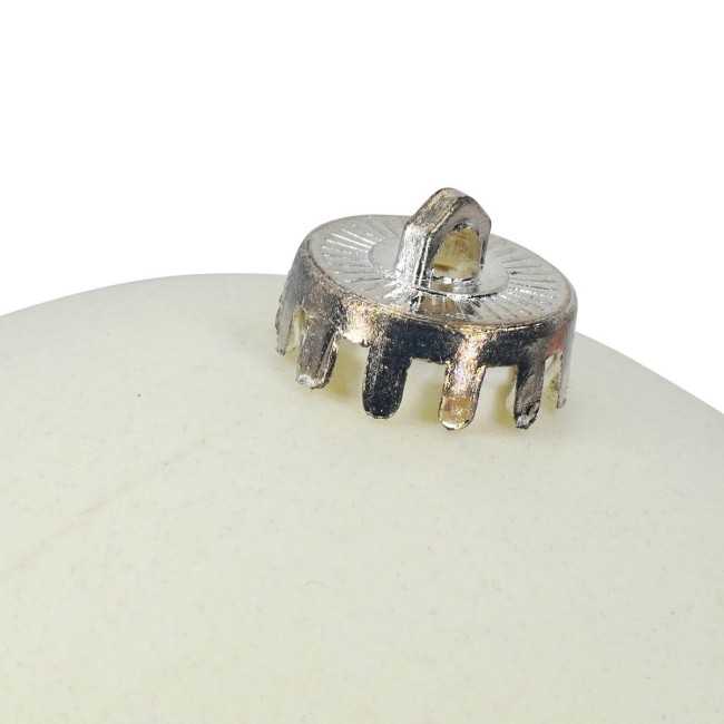 Palle di Natale in Plastica e Velluto D.15 cm Conf. da 3 Pezzi