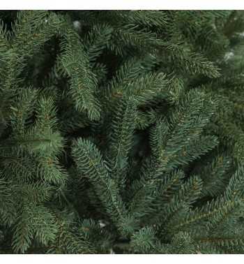 Albero di Natale Abete Verde Chiaro in Pe H.180/240 cm Apertura ad Ombrello - Deluxe Green Slim