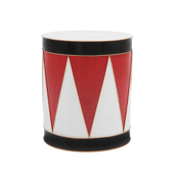 Set 3 Tamburi Natalizi in Metallo