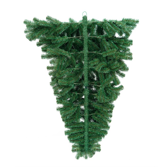 Albero di Natale a Parete H.135 cm in Pvc con Apertura ad Ombrello - Giove