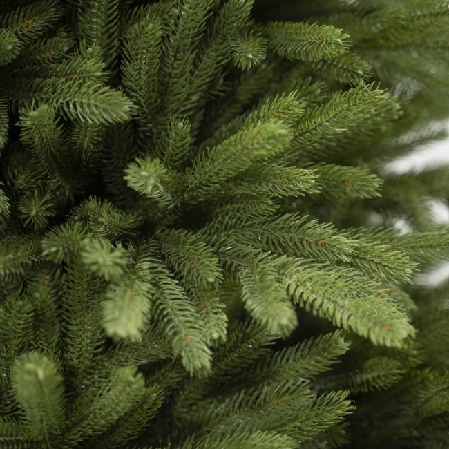 Albero di Natale Abete Verde Chiaro in Pe  H.180/240 cm Apertura ad Ombrello | Albero Realistico Artificiale