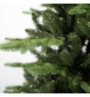 Albero di Natale Con Rami Sporgenti in Pe+Pvc H.150/240 cm Apertura ad Ombrello | Albero Realistico Artificiale