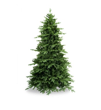Albero di Natale Con Rami Sporgenti in Pe+Pvc H.150/240 cm Apertura ad Ombrello | Albero Realistico Artificiale
