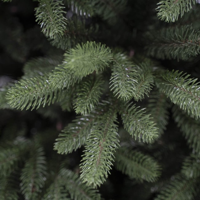 Albero di Natale Abete Verde in Pe+Pvc H.150/270 cm Apertura ad Ombrello | Albero Realistico Artificiale