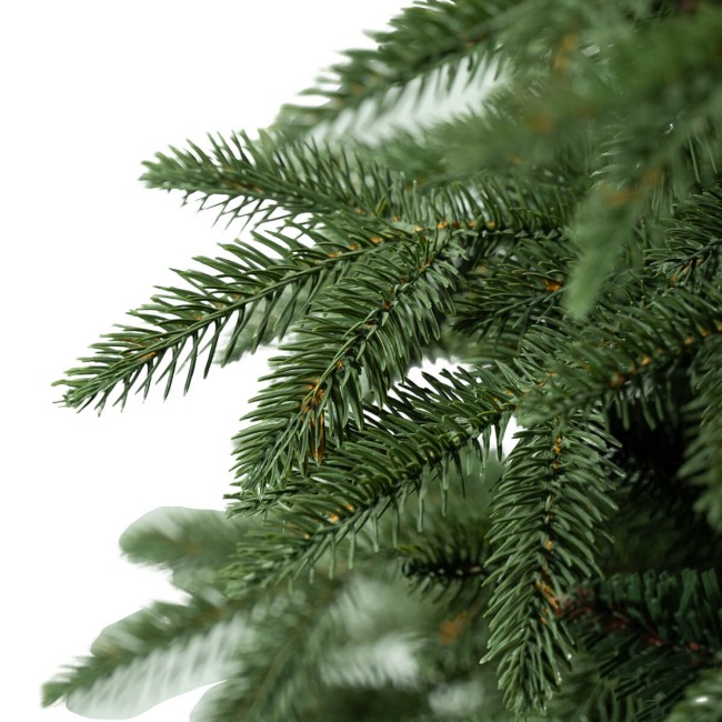 Albero di Natale Abete Verde Scuro in Pe+Pvc H.150/240 Cm Apertura ad Ombrello | Albero Realistico Artificiale