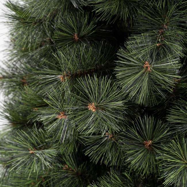 Albero di Natale Pino Verde in Pvc Basic H.180/270 cm Apertura ad Ombrello | Albero Artificiale Realistico