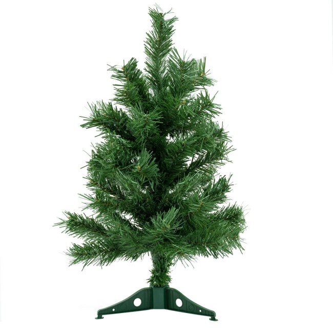 Albero di Natale Verde H.60 cm in Pvc