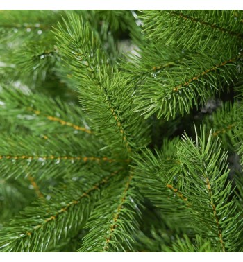 Albero di Natale Abete Verde in Pe H.210/300 cm con Apertura ad Ombrello | Albero Realistico Artificiale