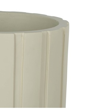 Vaso Alto in Vetroresina Taupe, Stile Moderno per Interni ed Esterni