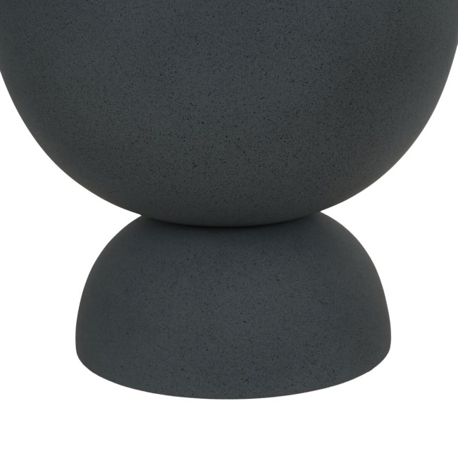 Set Tre Vasi in Ossido di Magnesio Grigio, Design Moderno per Interni ed Esterni