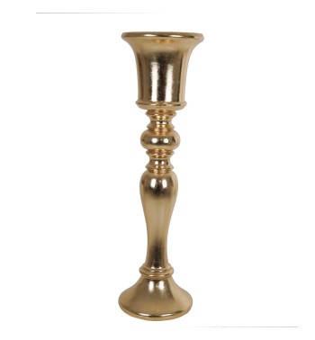 Candelabro Dorato in Vetroresina H.92 cm