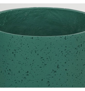 Set Tre Vasi Verde in Ossido di Magnesio, Uso Interno/Esterno