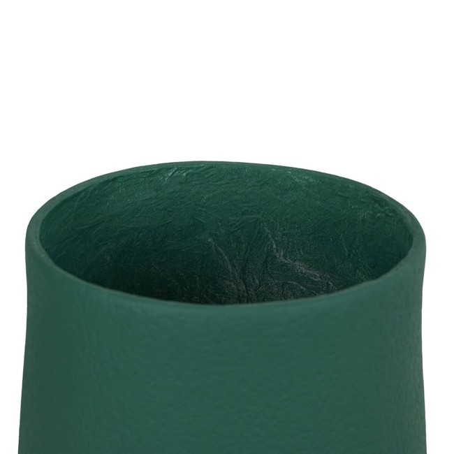 Set Due Vasi in Ossido di Magnesio Verde, per Interni ed Esterni