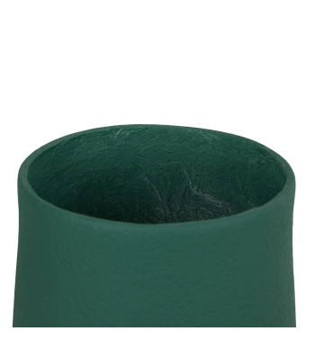 Set Due Vasi in Ossido di Magnesio Verde, per Interni ed Esterni