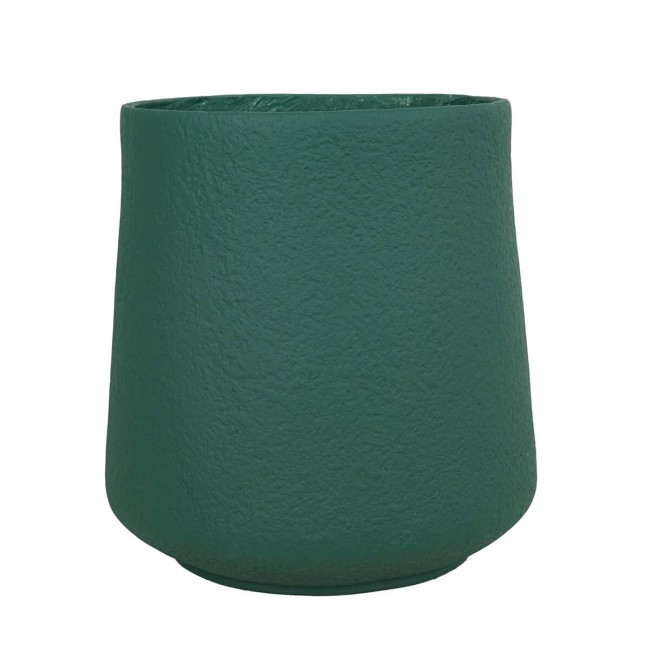 Set Due Vasi in Ossido di Magnesio Verde, per Interni ed Esterni