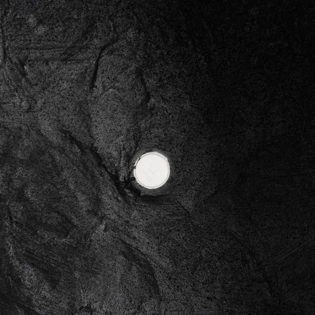 Set Due Vasi Cubo in Ossido di Magnesio Nero, per Interni ed Esterni