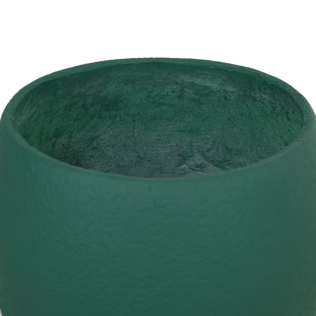 Set Tre Vasi in Ossido di Magnesio Verde, per Interni ed Esterni