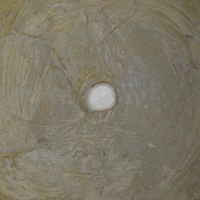 Set Tre Vasi in Ossido di Magnesio Senape, per Interni ed Esterni