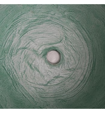 Set Due Vasi in Ossido di Magnesio Verde, per Interni ed Esterni