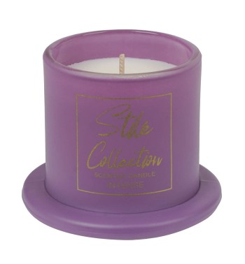 Candela Profumata con Cloche in Vetro Intense