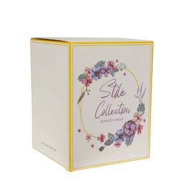 Candela Profumata con Cloche in Vetro Rum Pub