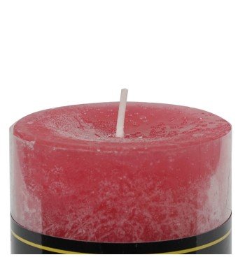 Candela Profumata Rossa D.7xH.10 cm