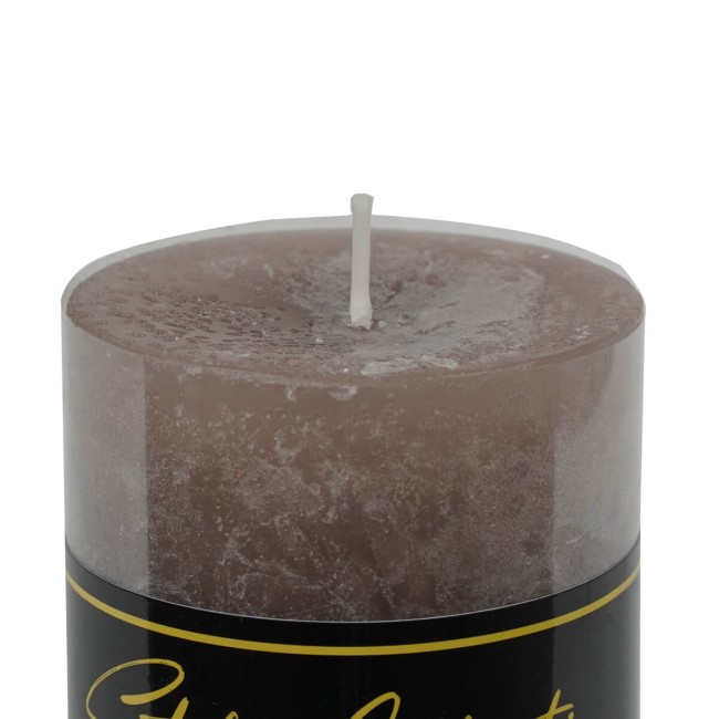 Candela Profumata Taupe D.7xH.10 cm