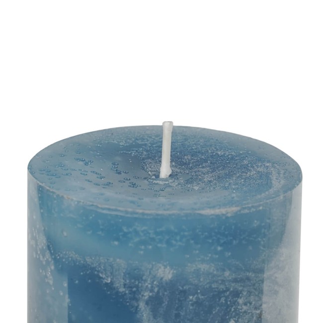 Candela Profumata Blu D.7xH.15 cm