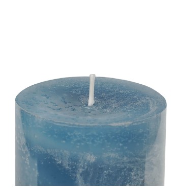 Candela Profumata Blu D.7xH.15 cm