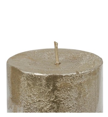 Candela Profumata Oro D.7xH.15 cm