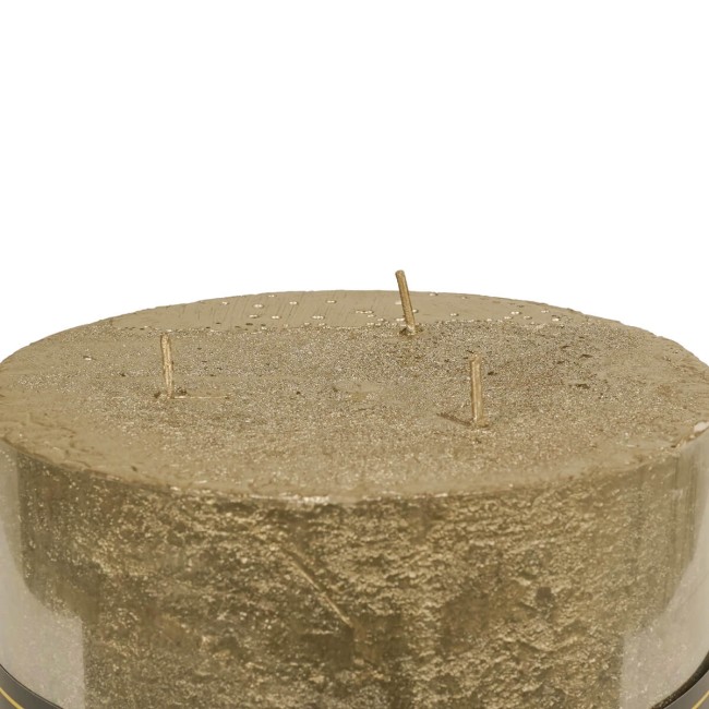 Candela Profumata Oro 15x15 cm