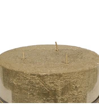 Candela Profumata Oro 15x15 cm