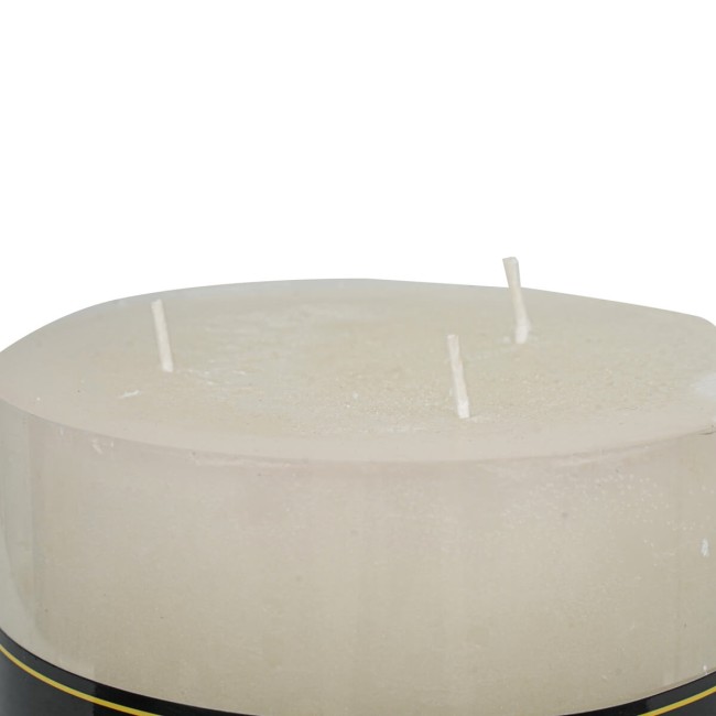 Candela Profumata Bianca 15x15 cm