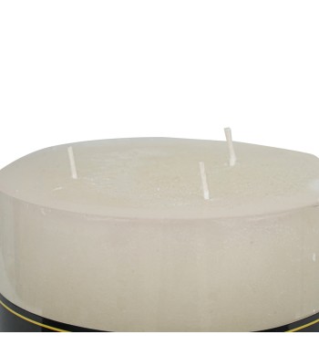 Candela Profumata Bianca 15x15 cm