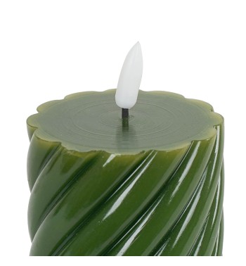 Candela Led in Cera Verde