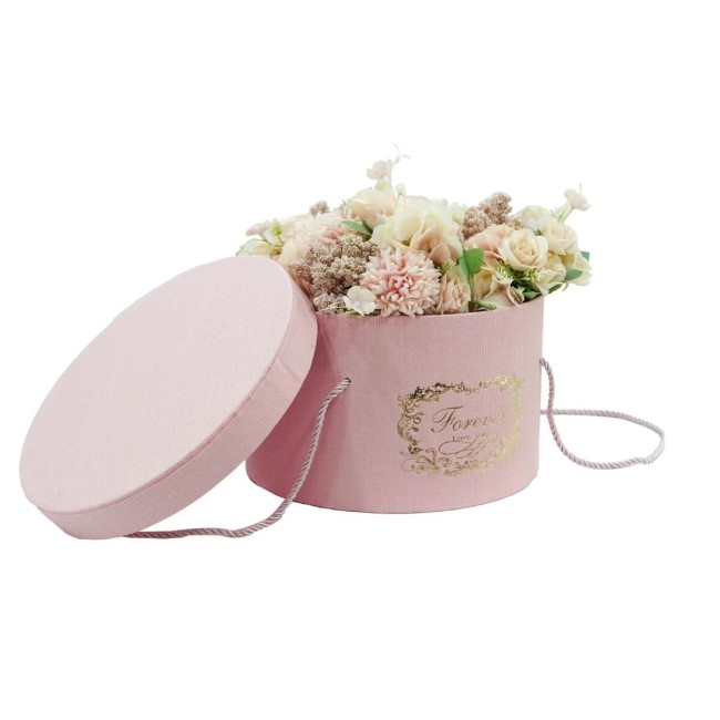 Flower Box Scatola per Fiori Rosa Set da 3