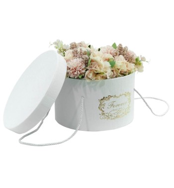 Flower Box Scatola per Fiori Bianco Set da 3