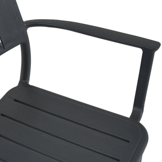 Set Tavolo da Esterno in Polietilene con 6 Sedie - Firenze