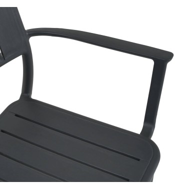 Set Tavolo da Esterno in Polietilene con 6 Sedie - Firenze