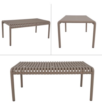 Set Divano da Giardino in Polietilene 4 Colori - Venezia