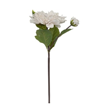 Dalia con Stelo e Foglie H.55 cm