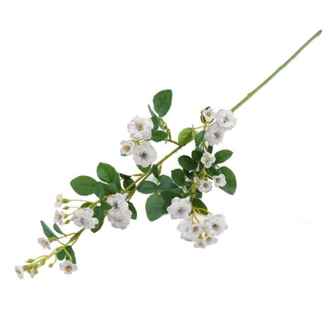 Rametto con Rose Selvatiche Disponibile in 3 Colori