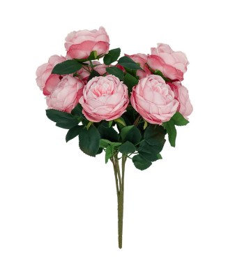 Bouquet di 9 Rose H.45 cm